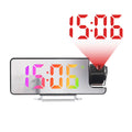 Plastic Display Electronic Clock LED Projection Alarm Clock Electronic Electronic Clock Projection Alarm Clock
